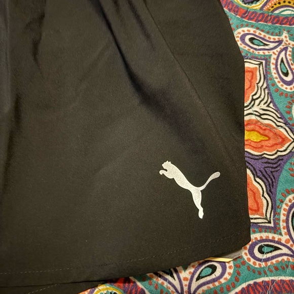 NWT Puma Ignite 3” Short in black w/ reflective detail, size L - Picture 2 of 8